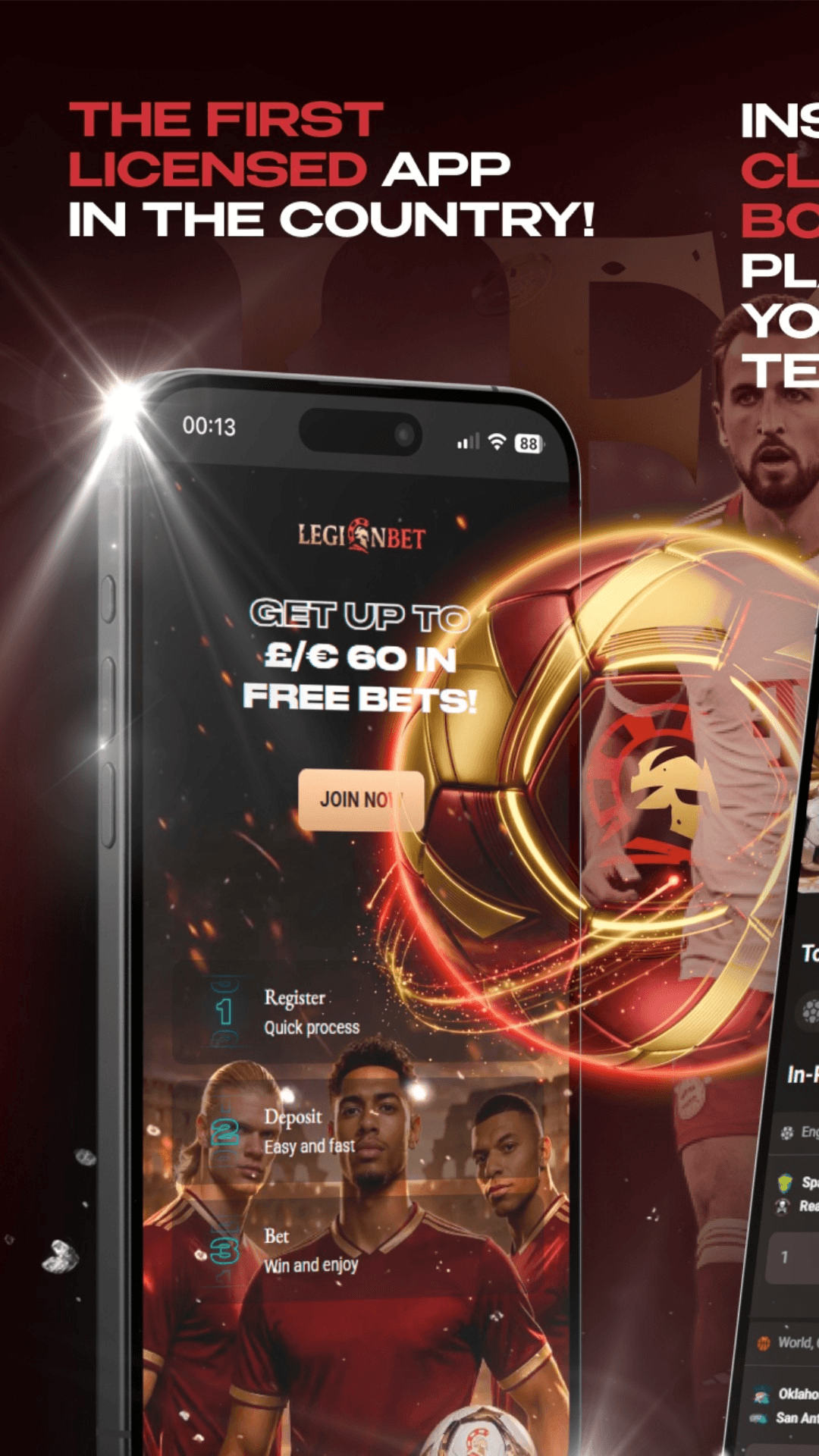 LegionBet Sport Screenshot