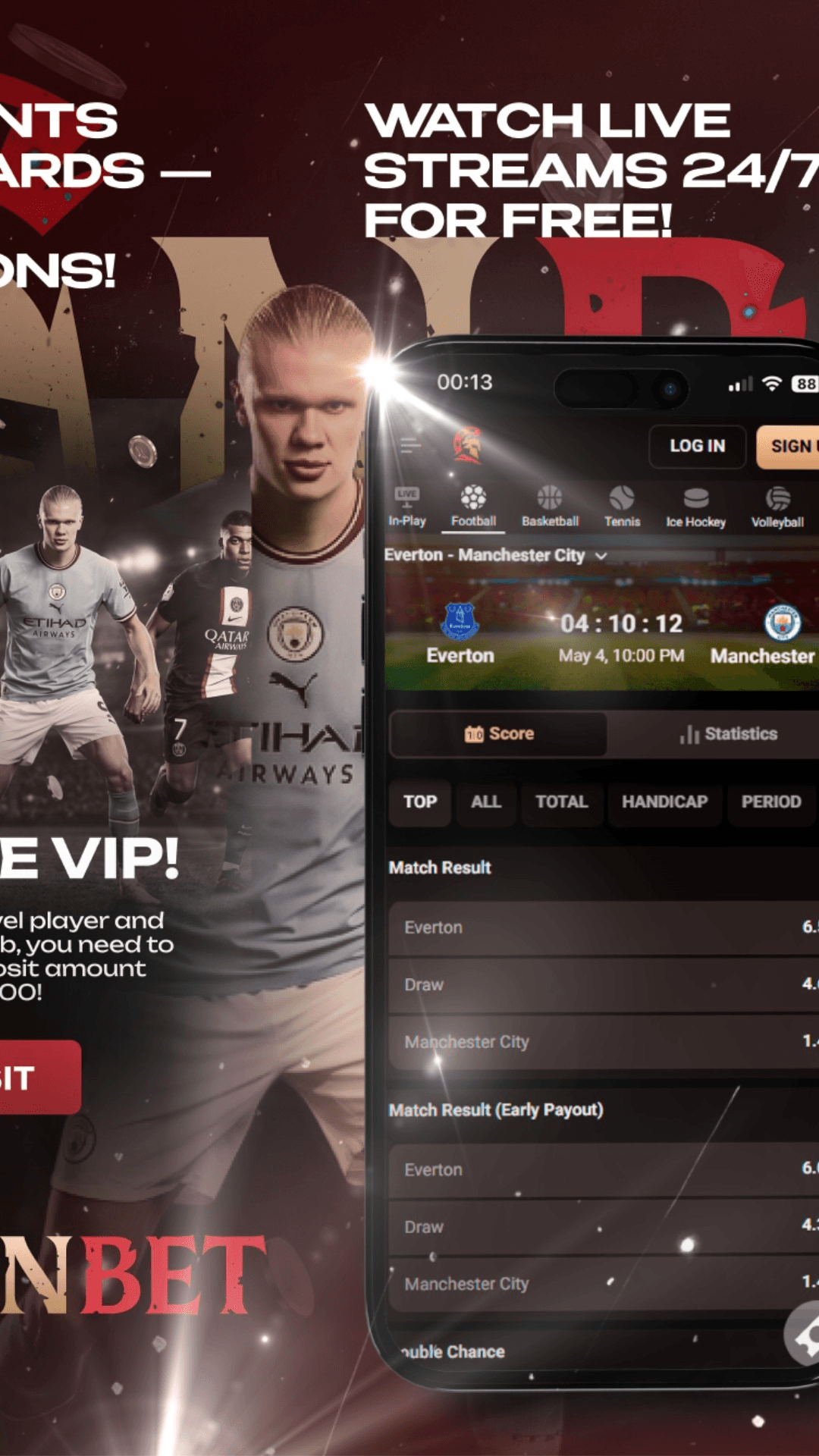 LegionBet Sport Screenshot